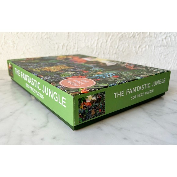 The Fantastic Jungle 500 Piece Jigsaw Puzzle Jeanetta Art & Design - Complete - Picture 5 of 6